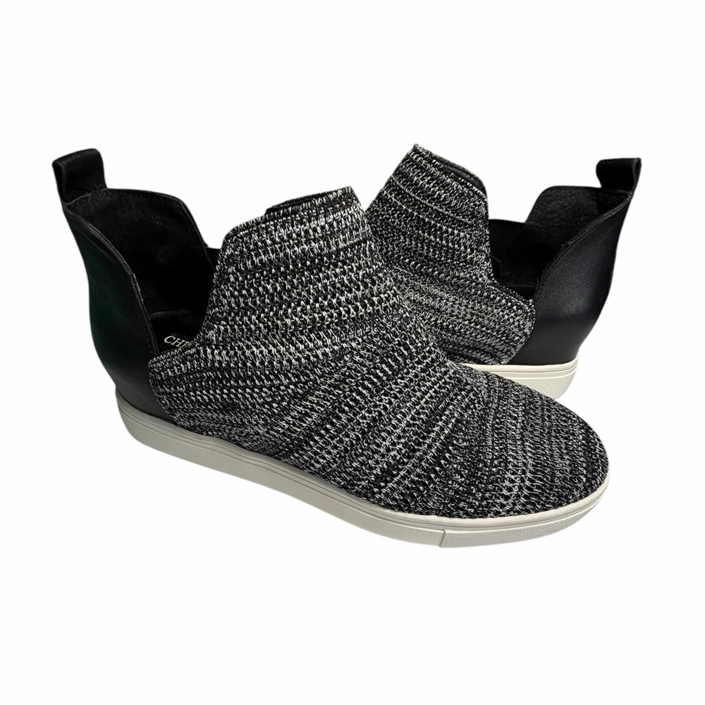 Chelsea & Violet Cielo Flyknit Wedge  Slip-On Sneakers Sz 8.5
